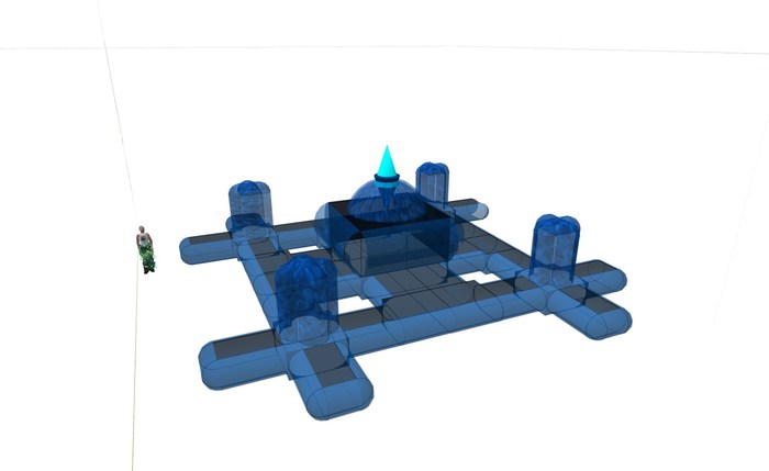 The TINY Blue Gallery model