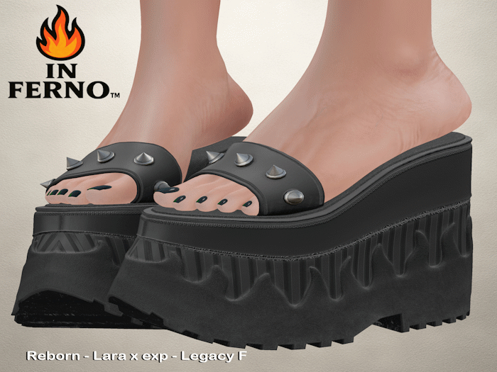 in Ferno - Tizfire Sandal BLACK
