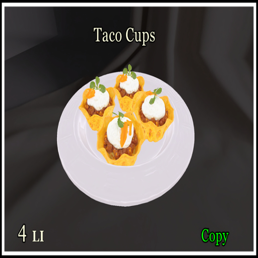 Crunchy Taco Cups 