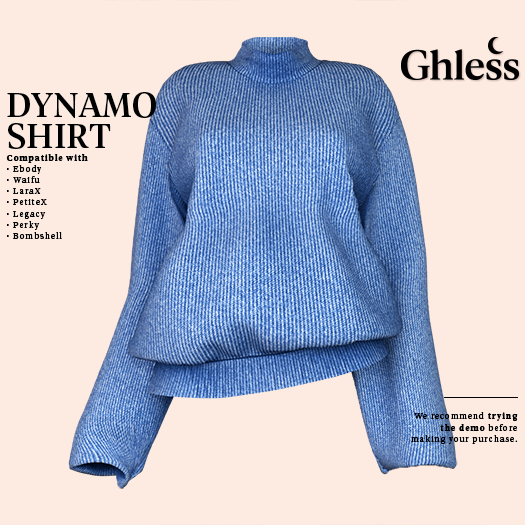 Ghless. Dynamo Shirt - Blue