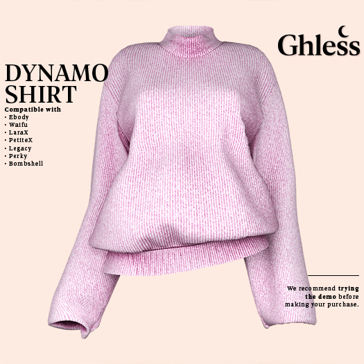 Ghless. Dynamo Shirt - Pink