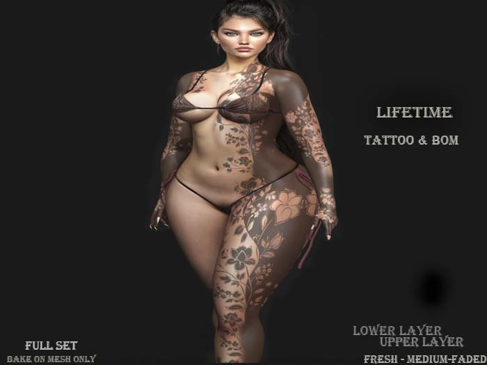 Lifetime Bom Tattoo  0139
