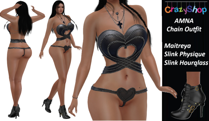 Crazy Amna Chain Outfit