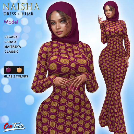 [ConTrato] Naisha Dress Model 1