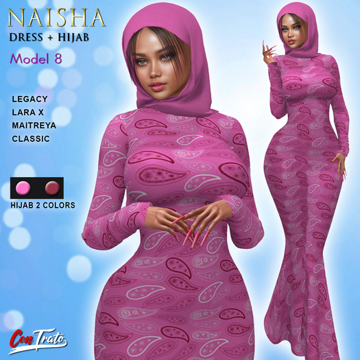 [ConTrato] Naisha Dress Model 8