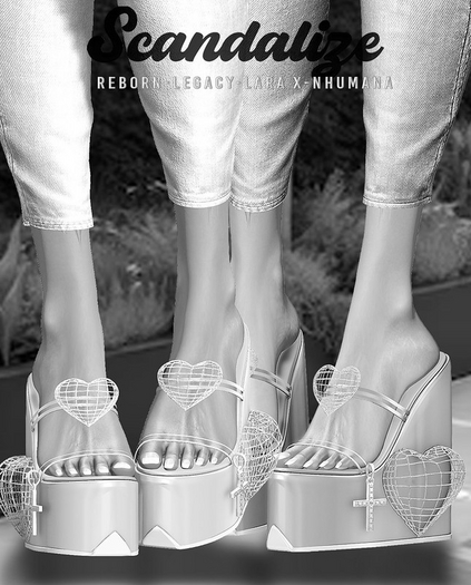 SCANDALIZE STACE HEELS DEMO