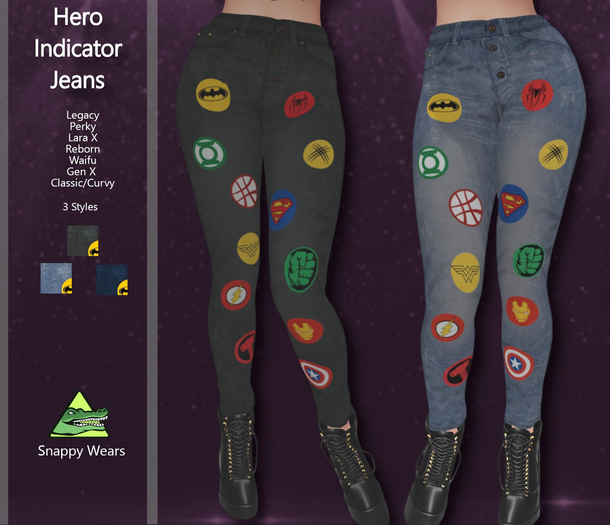 Snappy - Hero Identifier Jeans