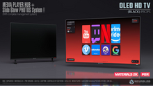 OLED TV HD (BLACK + PBR) [Neurolab Inc.] Cyber Cyberpunk Electronics