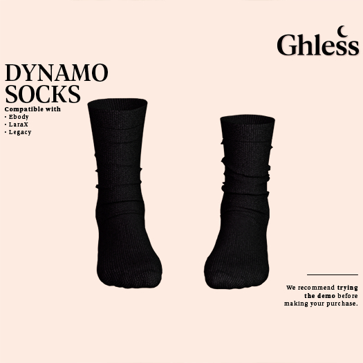 Ghless. Dynamo Socks - Black