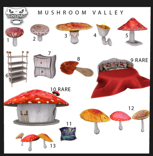 09 - {SWP} Mushroom Valley RARE