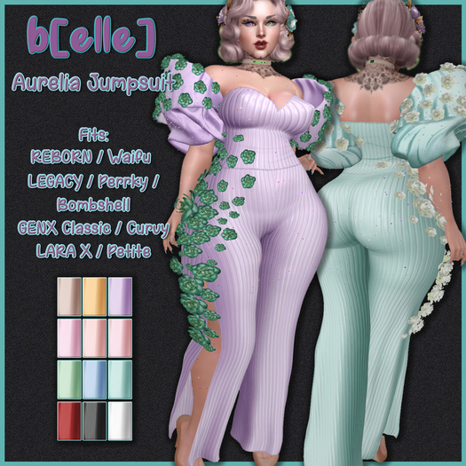 b[ELLE] Aurelia Jumpsuit w/HUD
