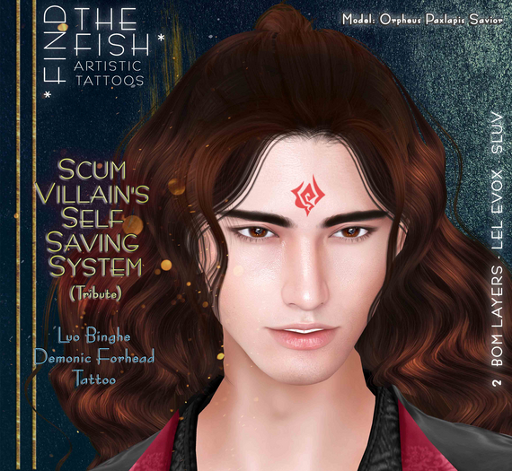 *Find the Fish* - Luo Binghe Demonic mark