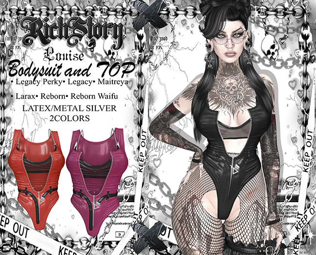RICH STORY Bodysuit  and Top Louise