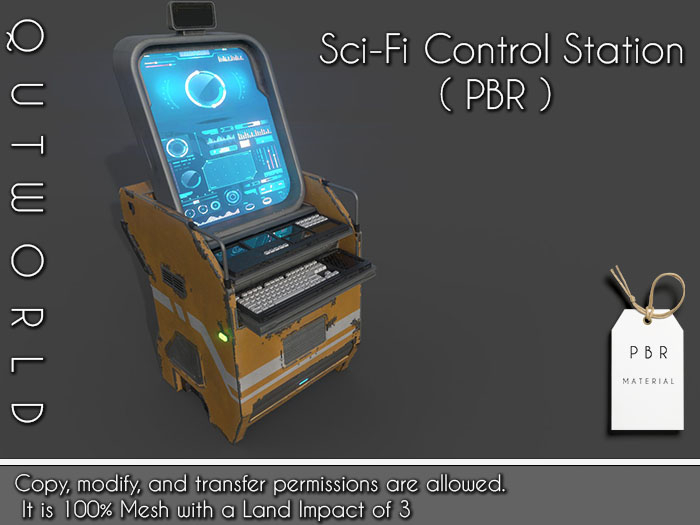 .::QUTWORLDT Sci-Fi Control Station_PBR::.FP 