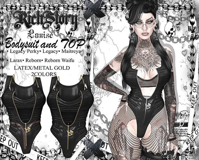 RICH STORY Bodysuit  and Top Louise