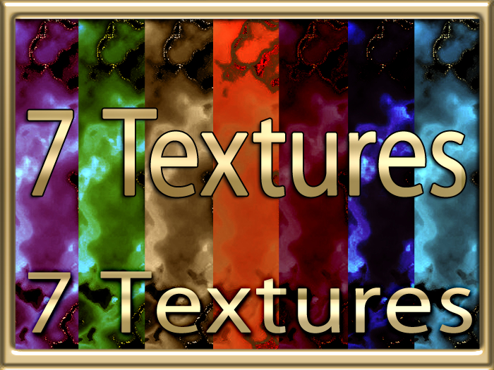 Zoy Texture [ Turquoise Seamless 03 ] 7 Textures