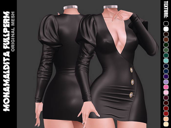 192 - MONAMALDITA - Texture Silk - Dress