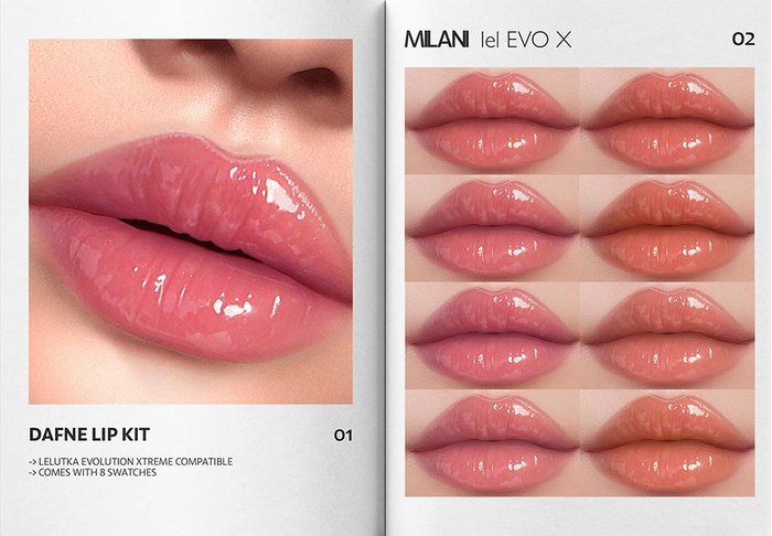 MILANI - "DAFNE" LIP KIT / DEMO