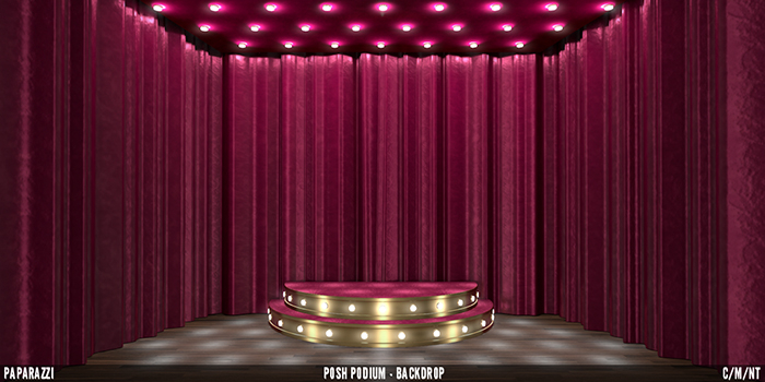 Paparazzi - BACKDROP - Posh Podium 2