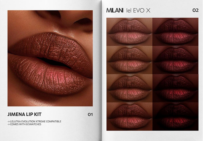 MILANI - "JIMENA" LIP KIT / FATPACK