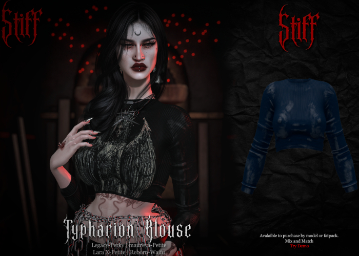 Stiff - Typharion Blouse - Azura
