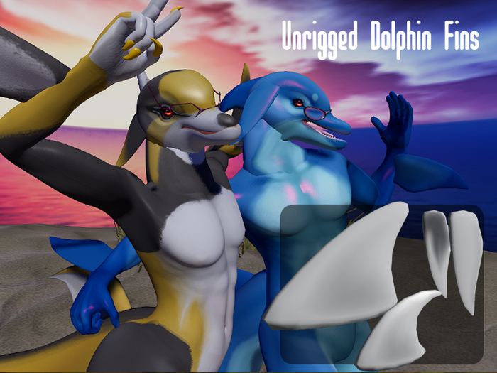 ZIGOTON - Unrigged Dolphin Fins