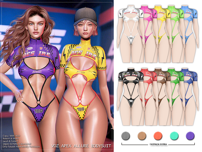 [VOZ] Apex Allure Bodysuit (Fatpack)