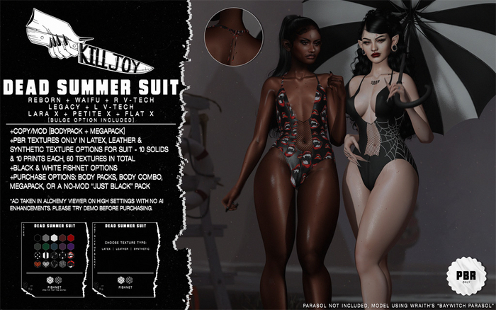 KILLJOY Dead Summer Suit MEGAPACK [PBR Only]