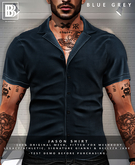 [BB] Jason Shirt - Blue Grey