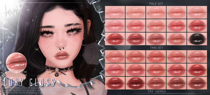 .TEAR. Loxy Gloss - Lel Evo/EvoX - FATPACK