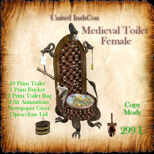 *UI* Medieval Toilet Female v