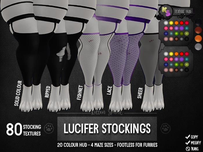 +KS+ Lucifer Stockings DEMO