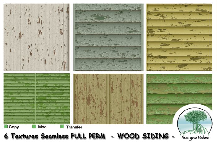 FYN Texture - WOOD SIDING - A