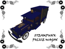 Steampunk Police Wagon