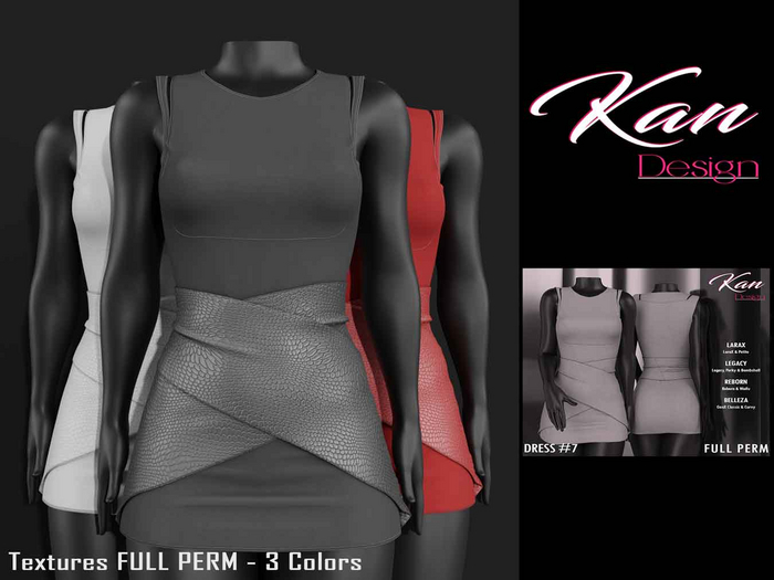 KANDESIGN - Textures FP - DRESS #7