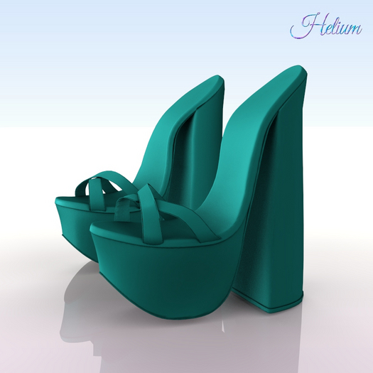 Turqoise Joyce Heels Legacy