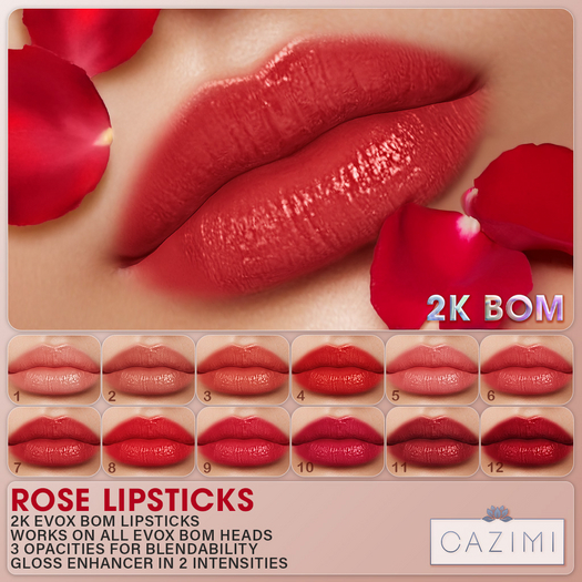 :CAZIMI: Rose Lips 2K