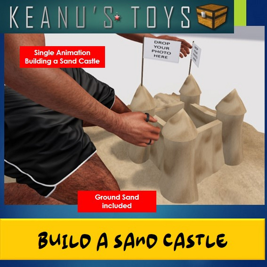 Build A Sand Castle with Modifiable Flags