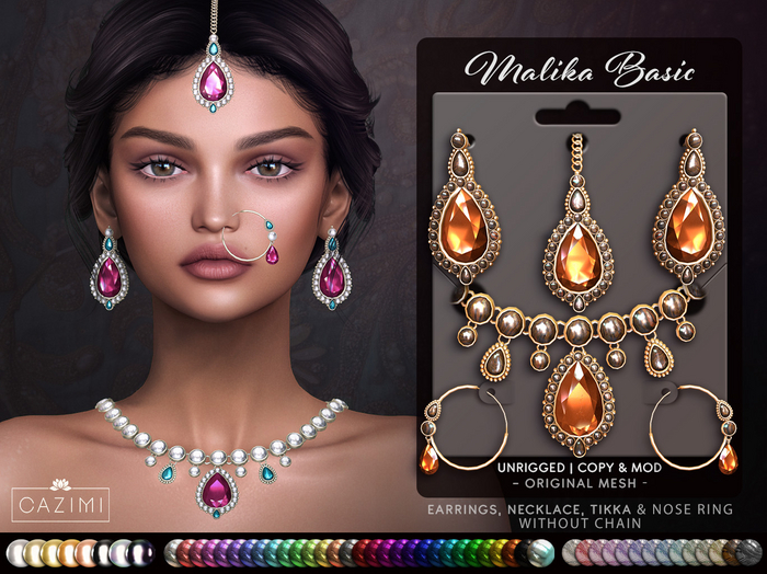:CAZIMI: Malika Jewelry Set - Basic