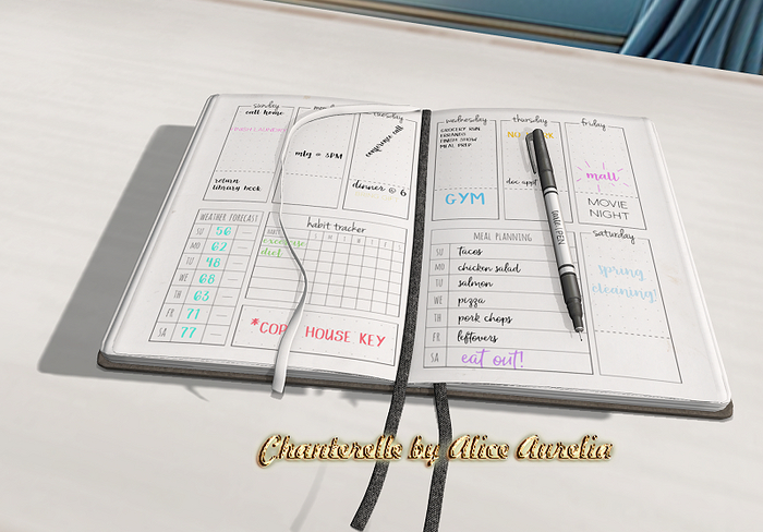 tarte. bullet journal
