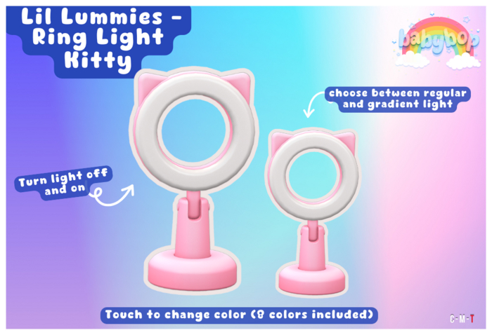 ::bb:: Lil Lummies - Ring Light - Kitty