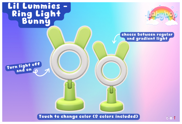 ::bb:: Lil Lummies - Ring Light - Bunny