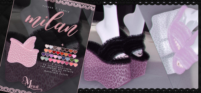 {minuit} Milan Heels [FATPACK]