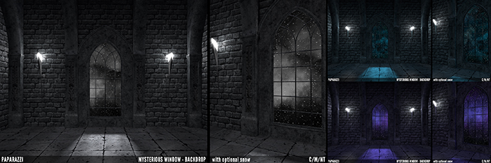 Paparazzi - Mysterious Window FATPACK BACKDROPS