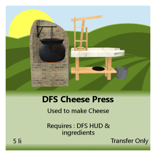 DFS Cheese Press