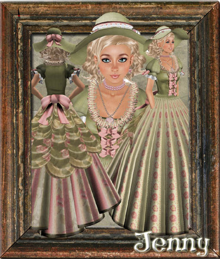 Shabby Chic Jenny Outfit - Resizeable