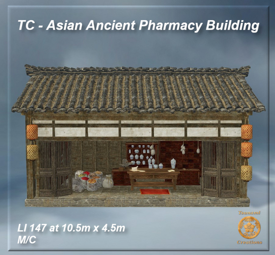 TC - Asian Ancient Pharmacy Building