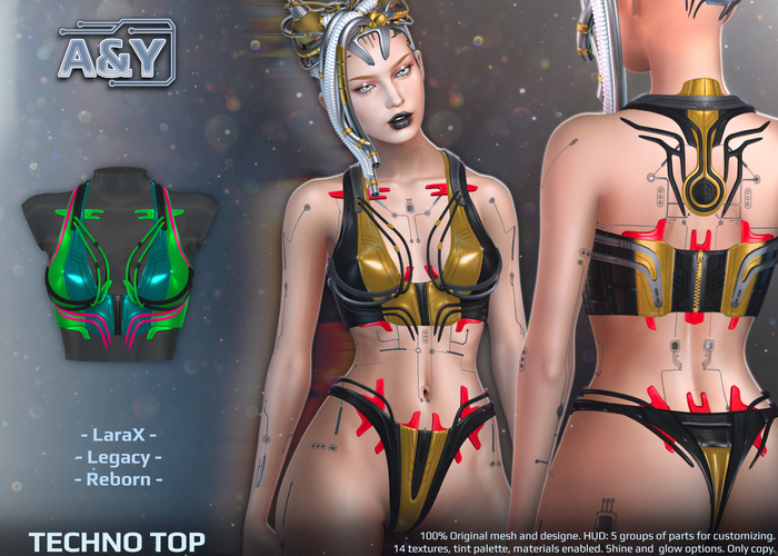 A&Y Techno Top - Green