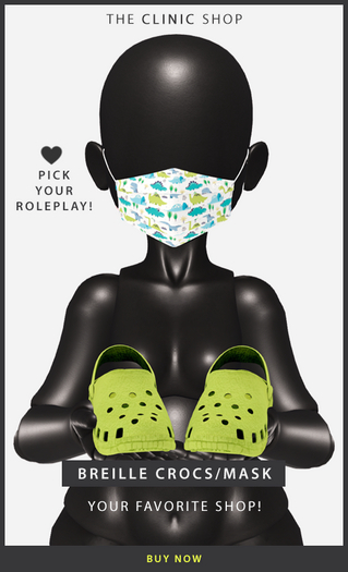 :TCS: Breille - [Set 1] - Mask/Crocs : [Add]