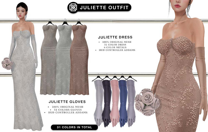 Addams // Juliette Outfit // MEGAPACK